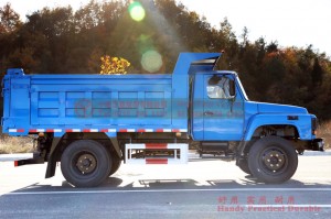 Dongfeng EQ3092 4*2 Dump Truck Off-road in Blue Color Classic Vehicle