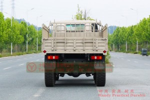 Dongfeng 6*6 flathead off-road truck–EQ2082 diesel off-road truck–Dongfeng 240 civilian off-road transporter exported