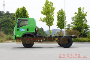 Dongfeng 4*4 flathead off-road truck–170hp diesel off-road truck–Custom Chassis Export Manufacturer