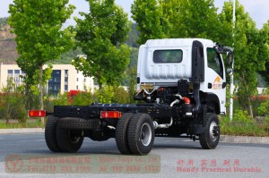 Dongfeng 4*4 flathead off-road truck Chassis–150hp diesel off-road truck Chassis–Custom Chassis Export Manufacturer