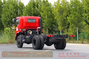 Dongfeng 4*4 flathead Fire truck Chassis–170hp diesel off-road truck Chassis–Custom Chassis Export Manufacturer