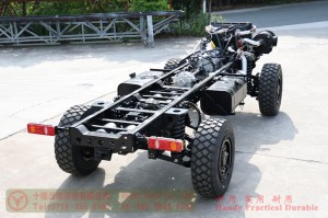 Dongfeng 4WD Armoured Vehicle Chassis–11-Ton Allison Automatic Right-drive Class III Chassis–Class III Chassis Agent Export Manufacturer