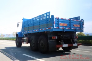 Dongfeng Six Drive Long-head Single Row Dump Truck