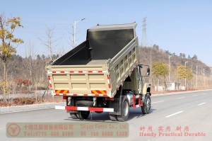 东风 4*4 尖头货车 – 东风 170 马力越野自卸车 – 东风货车出口制造商
