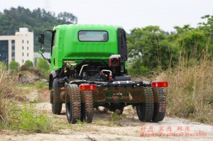 Dongfeng 4*4 flathead off-road truck–170hp diesel off-road truck–Custom Chassis Export Manufacturer