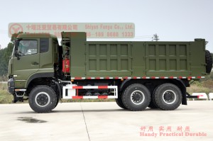 6×4 Dump Truck Off-road Vehicle Heavy Duty Truck  One Row and a Half