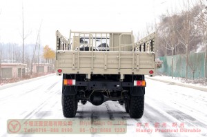EQ2102 Dongfeng six-wheel-drive one-and-a half row off-road truck–3.5-ton flathead diesel off-road vehicle–Dongfeng 6*6 off-road truck for exports