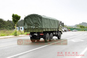 260hp flat bed truck customization–Dongfeng all-wheel drive off-road transport truck–upgraded Dongfeng six-wheel drive truck