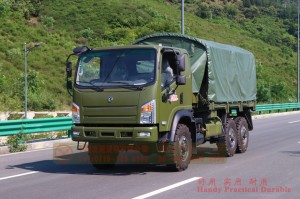 Dongfeng flat-head all-drive off-road truck–Bobcat two-and-a-half-ton diesel off-road troop carrier– Dongfeng 6*6 road transport truck