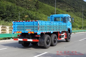 Dongfeng Six-wheel-drive 340hp Export Truck – 6*6 Cargo Truck with Tarpaulin Canopy Pole – Dongfeng Off-road Truck Exporters and Manufacturers