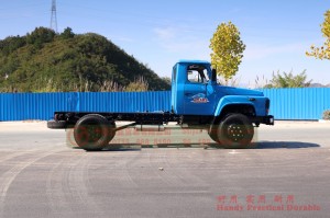 Customized Dongfeng 4*2 light truck tip off-road chassis–116 HP small truck chassis–Dongfeng EQ3092 light micro truck chassis conversion