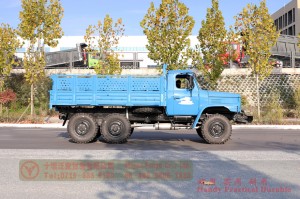 Dongfeng Classic EQ2082 6*6 ຍານພາຫະນະ Off-Road – ຍານພາຫະນະ Off-Road ສອງແກ້ວແຫຼມ – ຍານພາຫະນະທາງທະຫານ 170/190 HP Grille Face