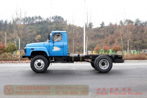 Dongfeng 4WD off-road special chassis–4*4 Dongfeng 170 HP off-road chassis modification–Dongfeng off-road truck chassis export manufacturers