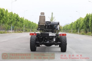 Dongfeng Automatic Class III Chassis–Cummins 300HP 4WD Class III Chassis for export–Dongfeng Class III Chassis Agency Export Manufacturer