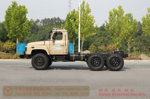 Dongfeng longhead diesel truck chassis –EQ240 four-ton civilian off-road truck chassis–EQ2082 pointed Y25 off-road troop-carrying vehicle chassis
