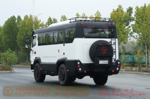 Dongfeng bus with bumper bar–Dongfeng 4*4 bus–190 hp city commuter bus–Dongfeng 21-seat bus