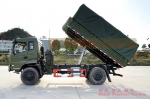 Dongfeng 4 Drive Off-Road Flat Head Dump Truck