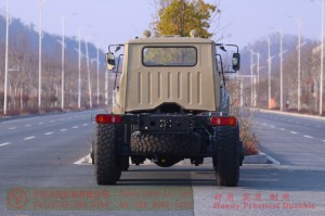 Dongfeng longhead diesel truck chassis –Dongfeng 260hp civilian off-road truck chassis–off-road troop-carrying vehicle chassis export