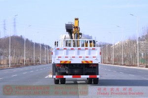 4×4 Dongfeng Truck Lifting Truck–Dongfeng 6.5T Truck Lifting Truck–Xugong 6.5T Four-section Boom Crane