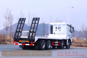 Dongfeng 500hp flatbed truck–Dongfeng 8*4 flatbed truck–Dongfeng 10-meter flatbed truck