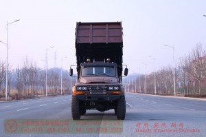 190 hp 6*6 dump truck–6WD3.5 tons off-road truck–Off-road cargo truck for export