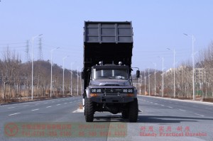 Dongfeng 190 hp 6*6 dump truck–6WD3.5 tons off-road truck–Off-road cargo truck for export