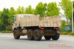 Dongfeng 6*6 flathead off-road truck–EQ2082 diesel off-road truck–Dongfeng 240 civilian off-road transporter exported