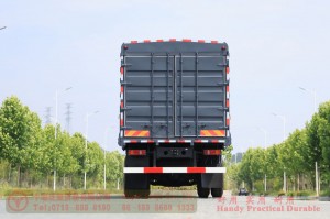 Dongfeng 260-horsepower Twin-Rear-Wheel Cage-Body Truck — Dongfeng Flat-Nose 4×2 Truck — Off-Road Truck Export Manufacturer