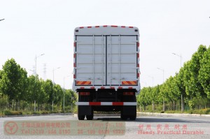 Dongfeng 210-horsepower Twin-Rear-Wheel Cage-Body Truck — Dongfeng Flat-Nose 4×2 Truck — Off-Road Truck Export Manufacturer