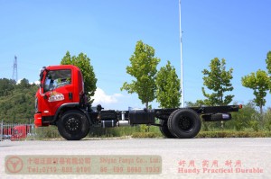 Dongfeng 4*2 flathead Fire truck Chassis–170hp diesel off-road truck Chassis–Custom Chassis Export Manufacturer
