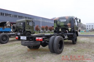Dongfeng Four drive D912 flat head Off-Road Truck Chassis