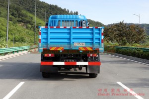 Dongfeng Six-wheel-drive 340hp Export Truck – 6*6 Cargo Truck with Tarpaulin Canopy Pole – Dongfeng Off-road Truck Exporters and Manufacturers