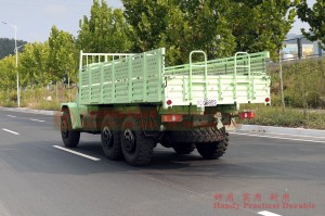 Dongfeng Six-wheel-drive EQ245 Long Head Off-road Truck – 6*6 Reinforced Off-road Transportation Truck Manufacturer – EQ2100 Classic Model for Export