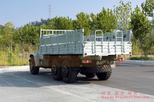 Dongfeng long head off-road truck–6*6 reinforced off-road transporter for export–off-road truck agent customs clearance manufacturer
