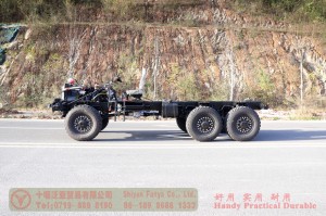 Dongfeng EQ245/EQ246 Class III Chassis–7.2m Convertible All-Wheel Drive Chassis–Dongfeng 6*6 Off-road Special Class III Chassis
