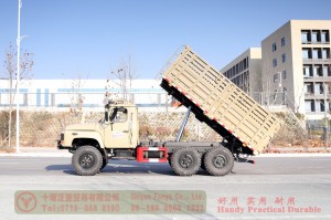170 hp 6*6 warehouse truck–6WD 2.5 tons off-road truck–Off-road cargo truck for export