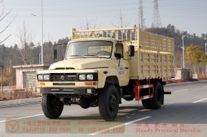 Dongfeng 4*4 Pointed Cargo Truck–Dongfeng 170 HP Off-road Cargo Truck–Pointed Off-road Truck Manufacturer