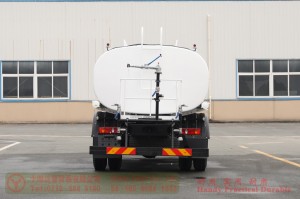 Dongfeng 4*2 sprinkler truck – 10 square volume green sprinkler truck – 210 hp water tanker truck production and export manufacturers