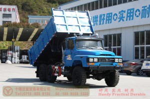 170 hp 6*6 dump truck–6WD 2.5 tons off-road truck–Off-road cargo truck for export