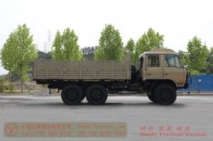 EQ2102 Dongfeng six-wheel-drive double-row dump truck-3.5-ton flathead diesel off-road vehicle–Dongfeng 6*6 troop-carrying vehicle for civilian exports