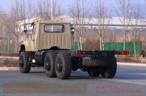 Dongfeng longhead diesel truck chassis –Dongfeng 260hp civilian off-road truck chassis–off-road troop-carrying vehicle chassis export