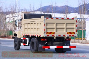 Dongfeng 4*4 Pointed Cargo Truck–Dongfeng 170 HP Off-road Dump Truck –Dongfeng Cargo Truck Export Manufacturer