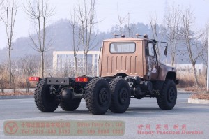 Dongfeng longhead diesel truck chassis –EQ240 four-ton civilian off-road truck chassis–EQ2082 pointed Y25 off-road troop-carrying vehicle chassis
