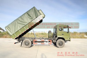 Dongfeng 4 Drive Off-Road Flat Head Dump Truck