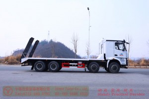 Dongfeng 500hp flatbed truck–Dongfeng 8*4 flatbed truck–Dongfeng 10-meter flatbed truck