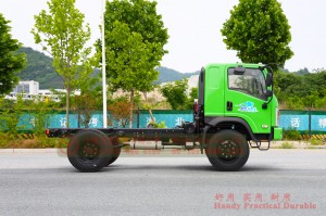 Dongfeng 4*4 flathead off-road truck–170hp diesel off-road truck–Custom Chassis Export Manufacturer