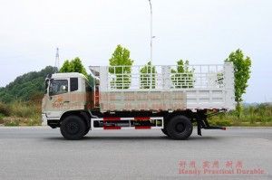 Dongfeng 4×2 Cage-Type Dump Truck — Weichai 210 HP Off-Road Transport Truck — Dump Truck Manufacturer and Exporter
