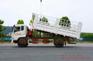 Dongfeng 4×2 Cage-Type Dump Truck — Weichai 210 HP Off-Road Transport Truck — Dump Truck Manufacturer and Exporter