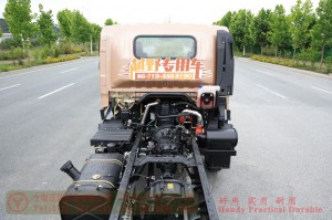 Dongfeng 4*4 flathead off-road truck Chassis–170hp diesel off-road truck Chassis–Custom Chassis Export Manufacturer