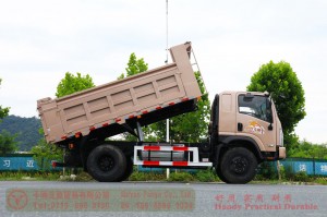 Dongfeng 4*4 flathead off-road truck–170hp diesel off-road Dump truck–Custom Truck Export Manufacturer